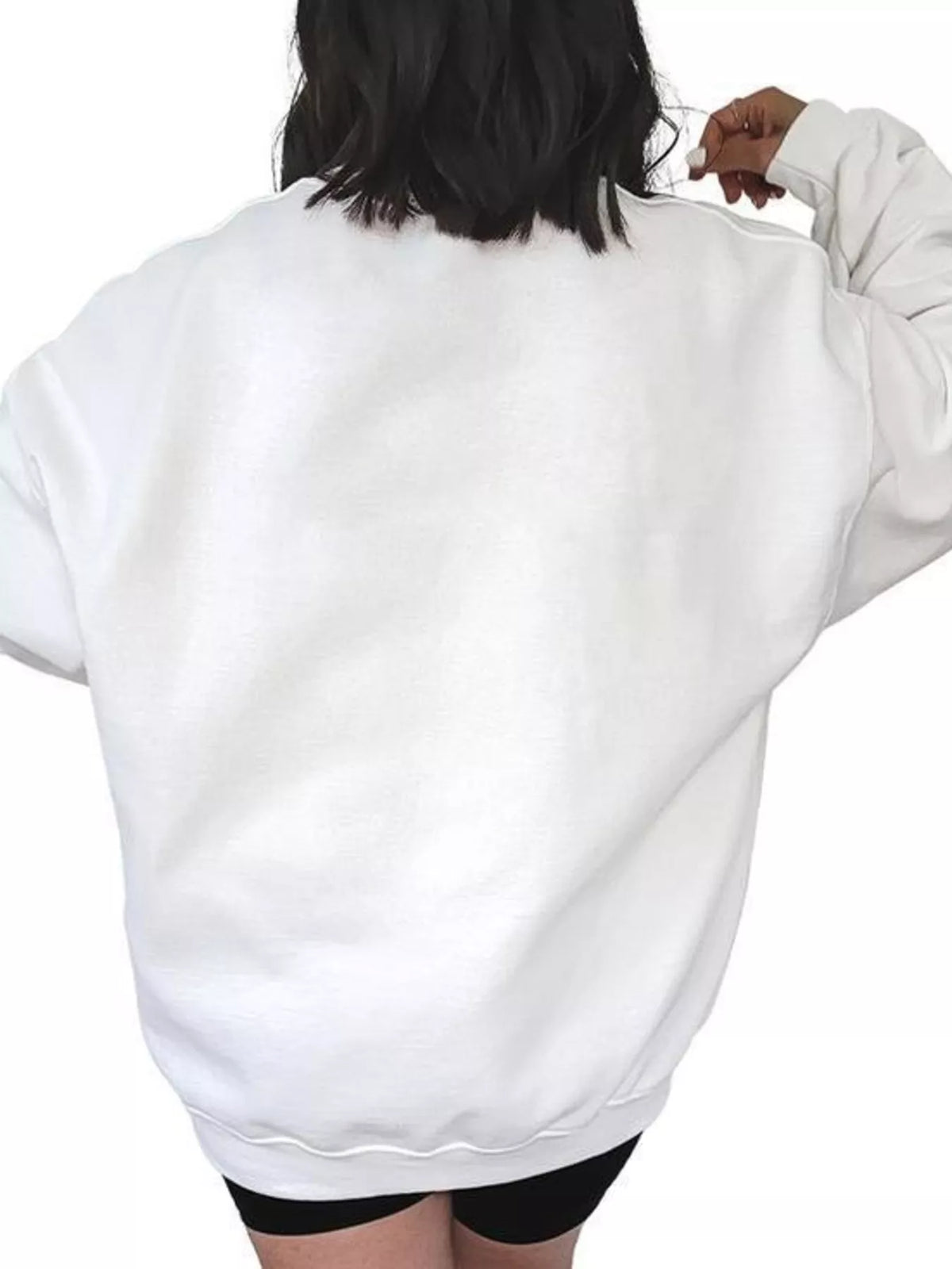 Halloween Pumpkin Floral Round Neck Sweatshirt – Seraya Label Halloween Edit