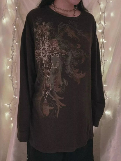 Skeleton Long Sleeve T-Shirt – Seraya Label Halloween Edit